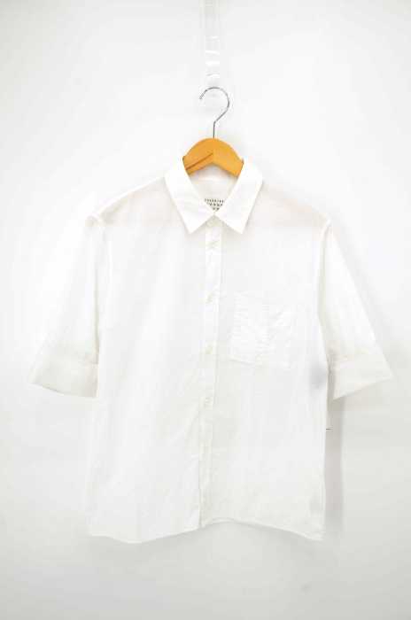 Maison Margiela （メゾンマルジェラ） 10 ダブルカフスS/Sシャツ メンズ トップス