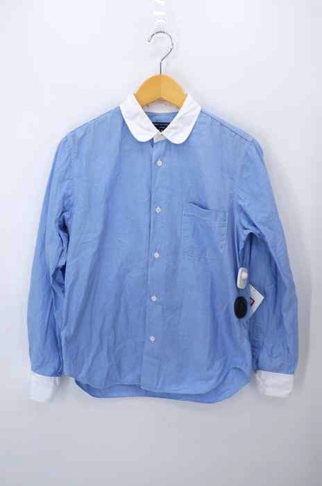 COMME des GARCONS HOMME(コムデギャルソンオム) AD2015 ラウンドカラーシャツ メンズ トップス