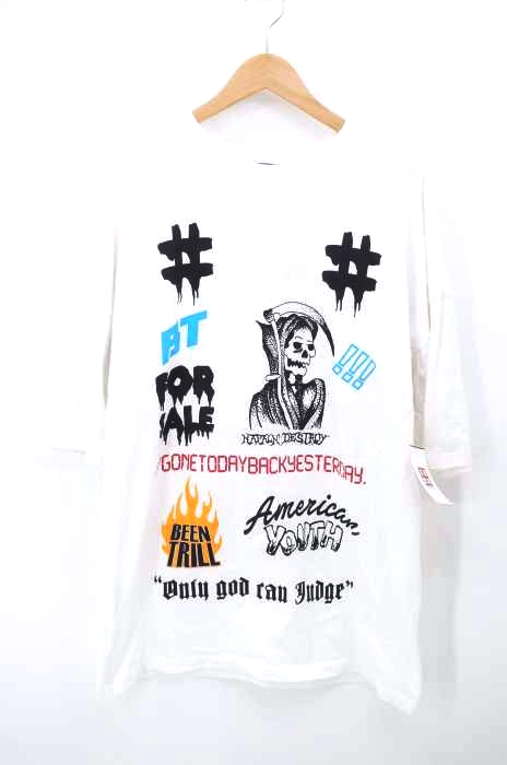 BEENTRILL（ビーントリル） 総柄プリントTシャツ メンズ トップス