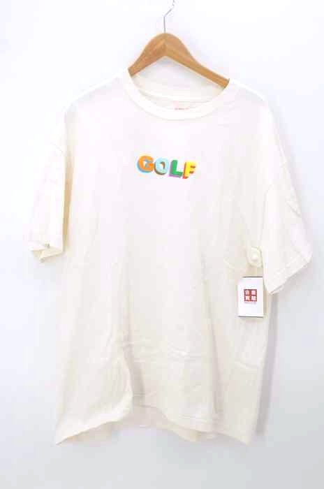 GOLF WANG（ゴルフワン） ロゴプリント クルーネックTシャツ メンズ トップス