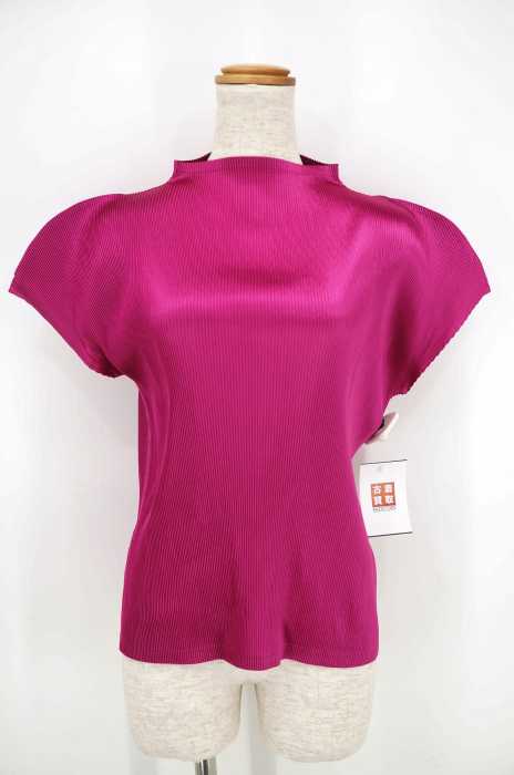PLEATS PLEASE ISSEY MIYAKE （プリーツプリーズイッセイミヤケ） ボトルネックカットソー レディース トップス