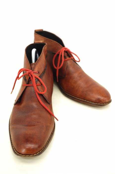 COLE HAAN（コールハーン） レザー チャッカブーツ メンズ シューズ
