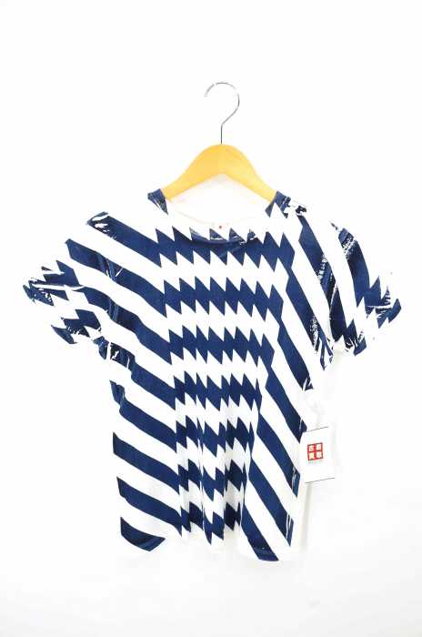 mintdesigns （ミントデザインズ） 総柄クルーネックTシャツ レディース トップス