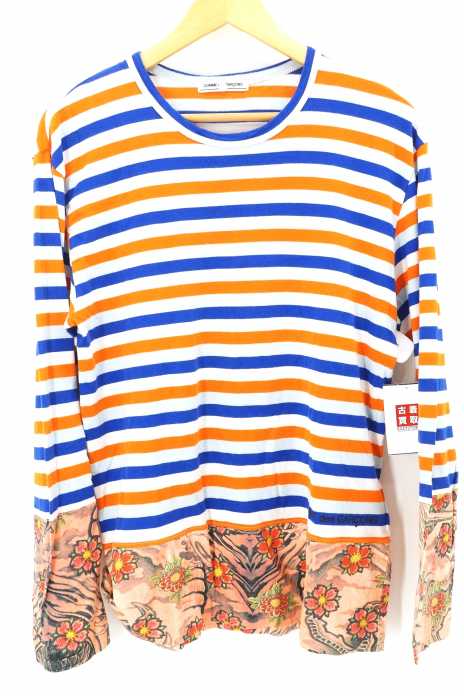 COMME des GARCONS （コムデギャルソン） 柄切替カットソー メンズ トップス