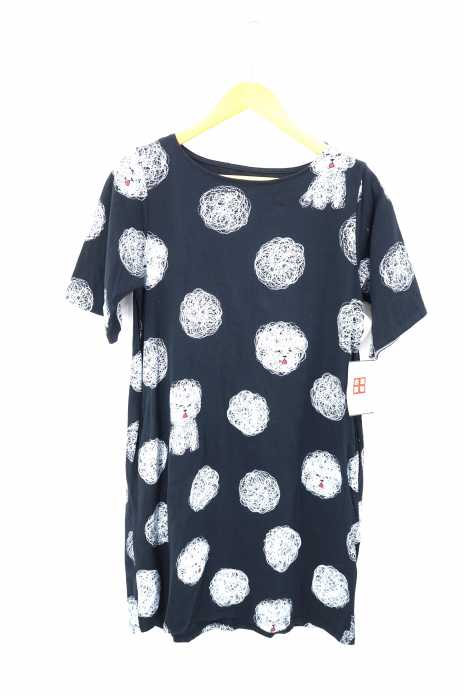 Design Tshirts Store graniph（デザインティーシャツストアグラニフ） ドット柄ワンピース レディース ワンピース