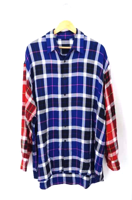 LAD MUSICIAN（ラッドミュージシャン） SUPER BIG MODAL CHECK SHIRT メンズ トップス