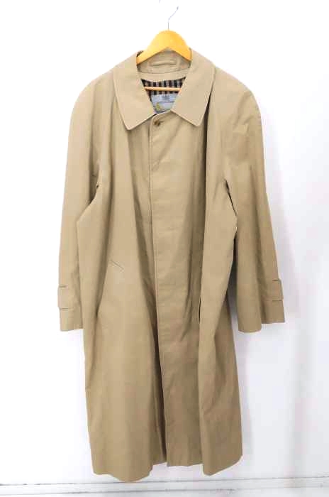 AQUASCUTUM（アクアスキュータム） クラブチェック ステンカラーコート ライナー付き メンズ アウター