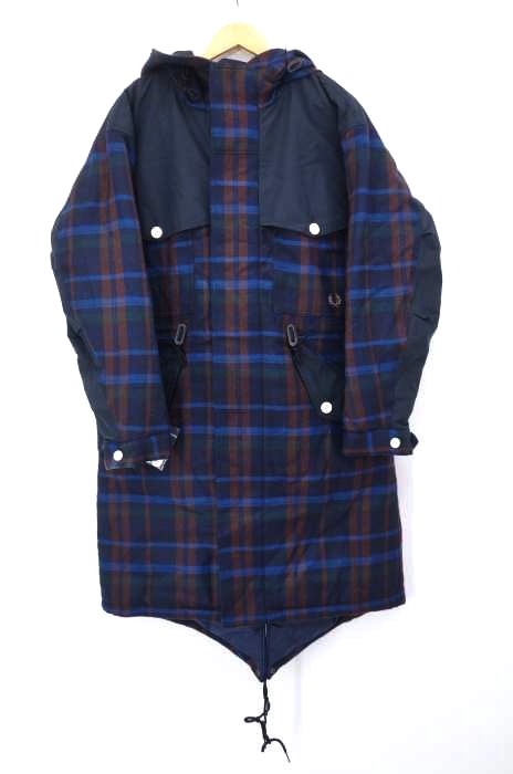 FRED PERRY（フレッドペリー） 19AW PANELLED FISHTAIL PARKA メンズ アウター