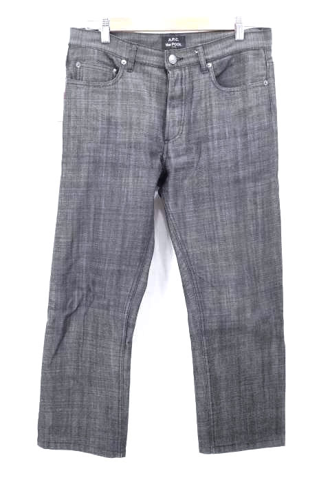 A.P.C.（アーペーセー） カシミヤ混ストレートデニム メンズ パンツ