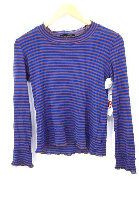 tricot COMME des GARCONS（トリココムデギャルソン） AD1995 フリル装飾 ボーダートップス レディース トップス