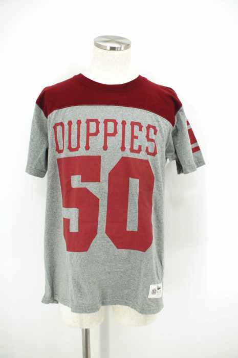 DUPPIES (ダッピーズ) ナンバリング プリント バイカラー メンズ トップス