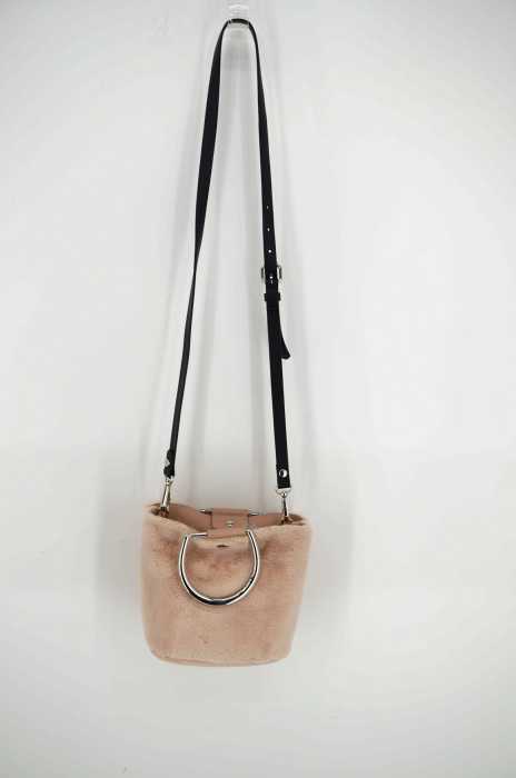 moussy (マウジー) 2way ボア ミニバケツ レディース バッグ