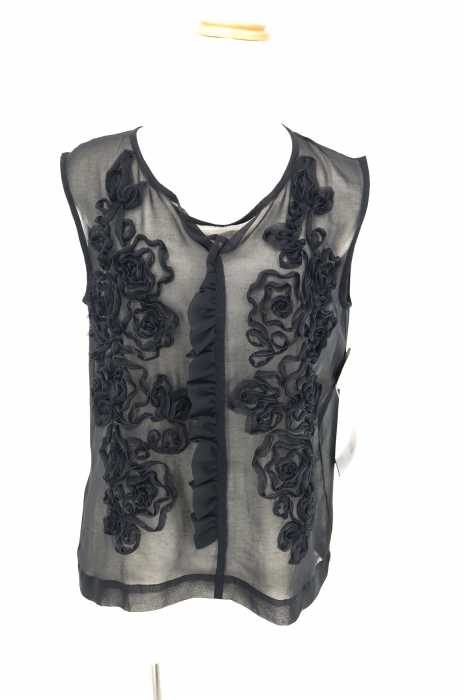 robe de chambre COMME des GARCONS(ローブドシャンブルコムデギャルソン) AD1996 ノースリーブシースルーブラウストップス レディース トップス