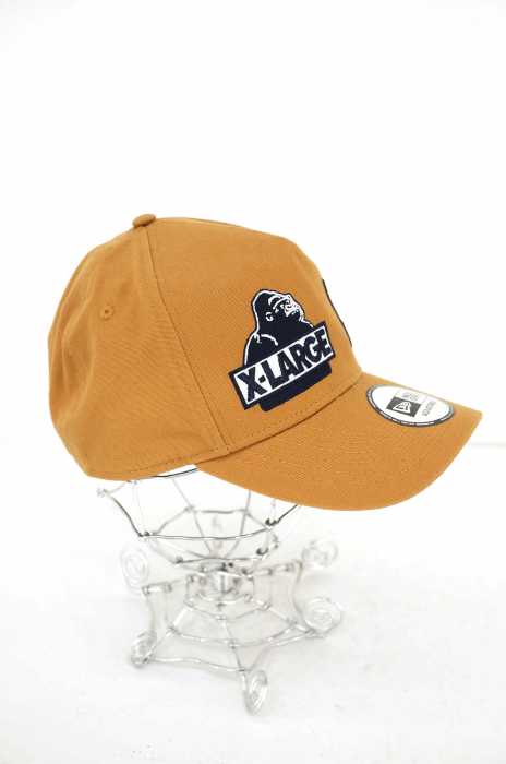 X-LARGE × NEW ERA（エックスラージ ニューエラ） MIX LOGO SNAPBACK CAP メンズ 帽子