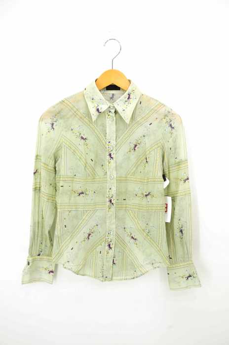 Paul Smith BLACK （ポールスミスブラック） 総柄ボタンシャツ レディース トップス
