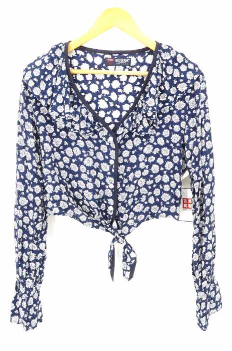 GUESS（ゲス） 花柄シフォンブラウス レディース トップス