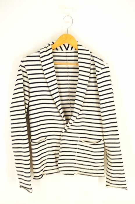 Orcival オーチバル ボーダー ショールカラージャケット メンズ アウター ブランド古着買取販売バズストア