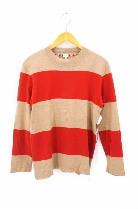 Paul Smith LONDON（ポールスミスロンドン） ボーダー モックネックカットソー メンズ トップス