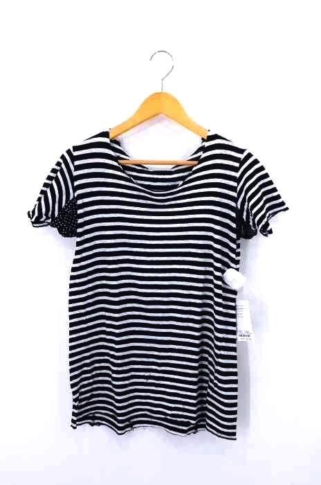UNDERCOVER(アンダーカバー) BUT BEAUTIFUL期 蜘蛛の巣柄切替ボーダーTシャツ レディース トップス