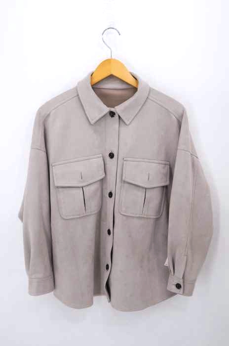 CECIL McBEE(セシルマクビー) フェイクスウェードボタンブルゾン レディース アウター