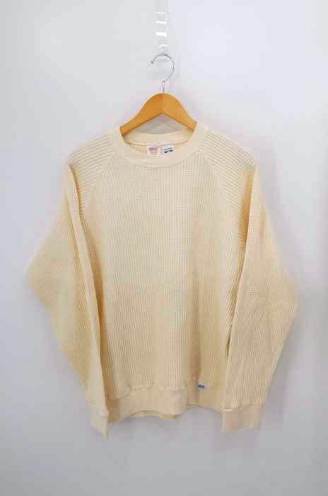 Denime（ドゥニーム） ビッグワッフルプルオーバー BIgWaffle Pullover メンズ トップス