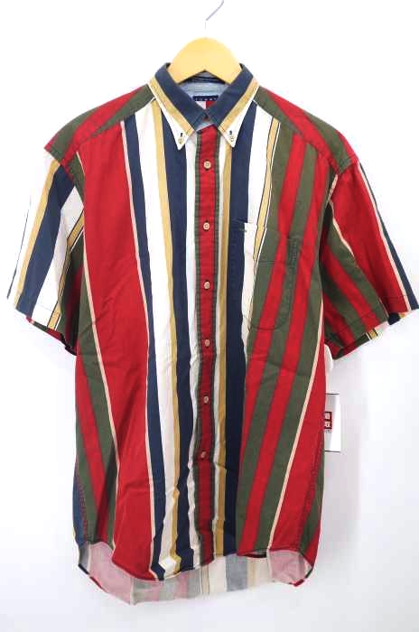 TOMMY HILFIGER（トミーヒルフィガー） OLD マルチストライプBDシャツ メンズ トップス