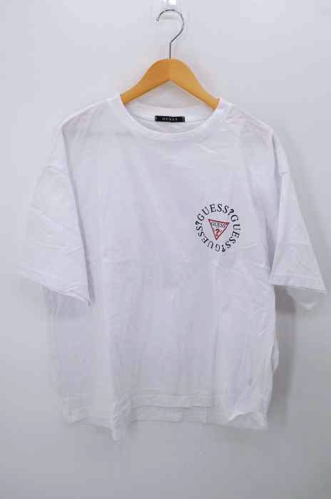 GUESS（ゲス） 20SS Oversized Circle Triangle Logo Tee メンズ トップス