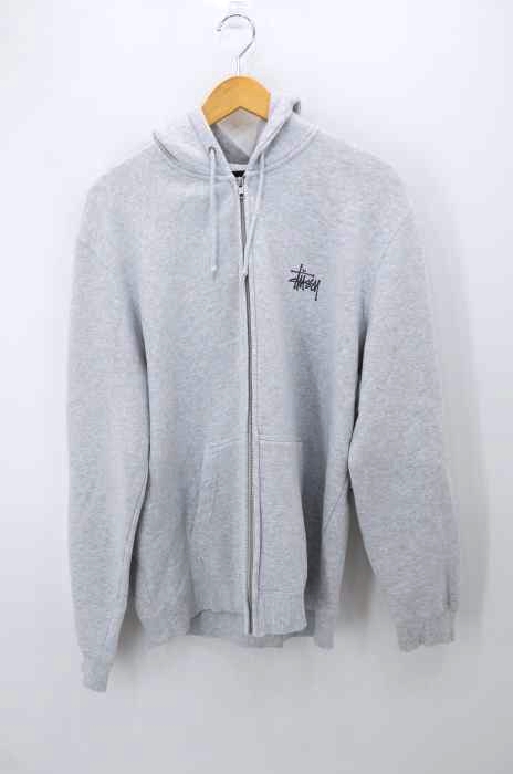 Stussy（ステューシー） ロゴプリントジップアップパーカ メンズ トップス