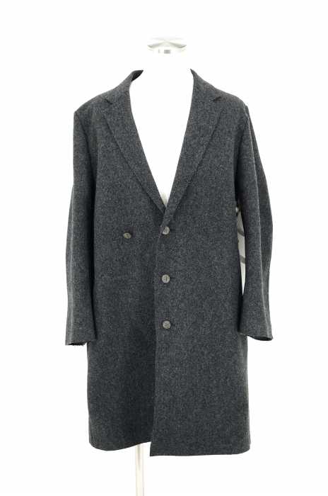 SUNSEA (サンシー) Cut Melton Coat メンズ アウター