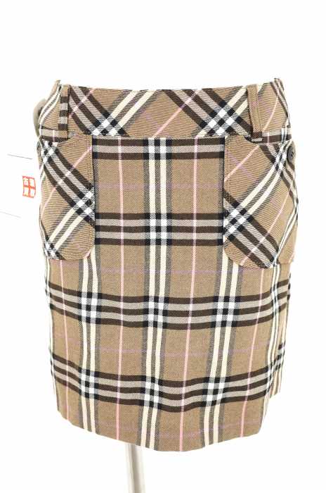 BURBERRY BLUE LABEL（バーバリーブルーレーベル） チェック柄タイトスカート レディース スカート