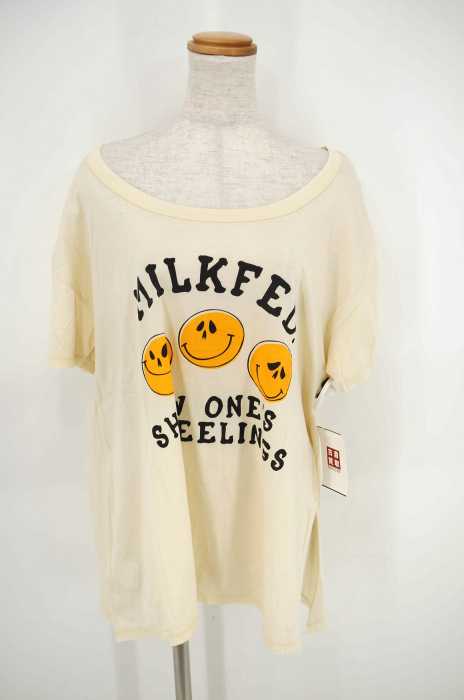 MILKFED. （ミルクフェド） S/S BIG TEE SHOW ONE’S FEELING レディース トップス