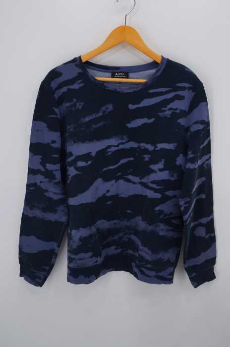 A.P.C. （アーペーセー） ダイダイ柄 プルオーバー メンズ トップス