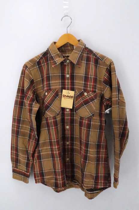 CAMCO（カムコ） チェック柄ネルシャツ メンズ トップス