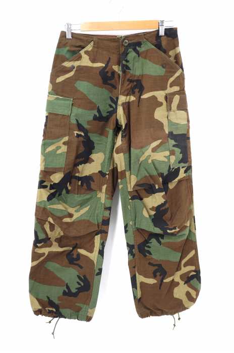 USED古着  （ユーズドフルギ） 85年製 U.S. ARMYカモ柄 フィールドカーゴパンツ TALONジップ メンズ パンツ