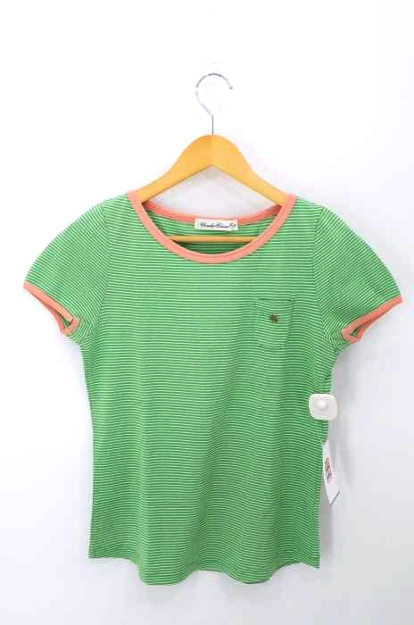 UNDERCOVER（アンダーカバー） 蜘蛛モチーフ ダメージ加工ボーダーTシャツ レディース トップス