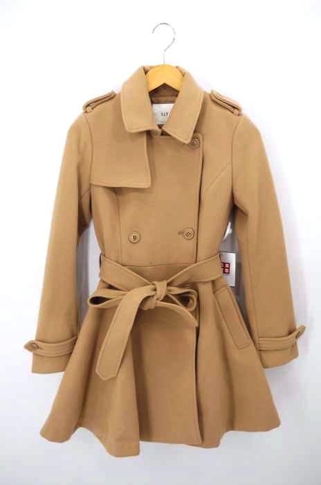 SLY（スライ） DOUBLE FLARE COAT レディース アウター