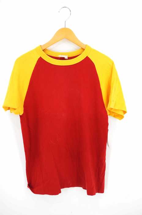 Champion (チャンピオン) ランタグ復刻 ラグランTシャツ メンズ トップス