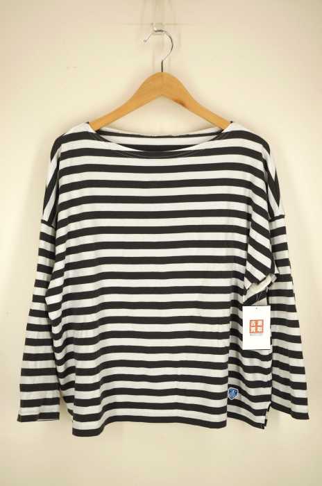 ORCIVAL（オーチバル） ボーダークルーネックカットソー レディース トップス