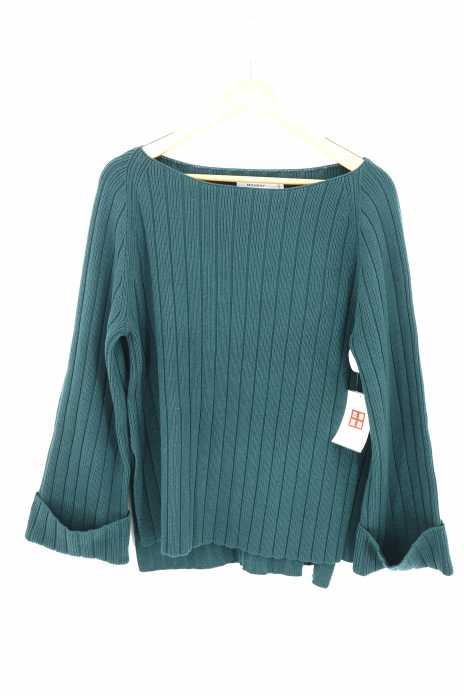moussy （マウジー） FOLD BACK WIDE SLEEVE KNIT レディース トップス
