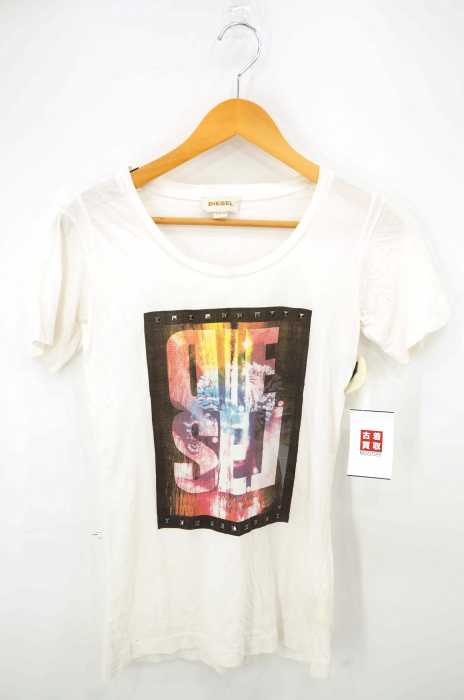DIESEL （ディーゼル） プリント半袖TEE レディース トップス