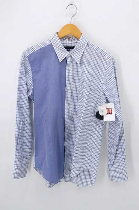 COMME des GARCONS HOMME （コムデギャルソンオム） AD2008 チェック柄ボタンシャツ メンズ トップス