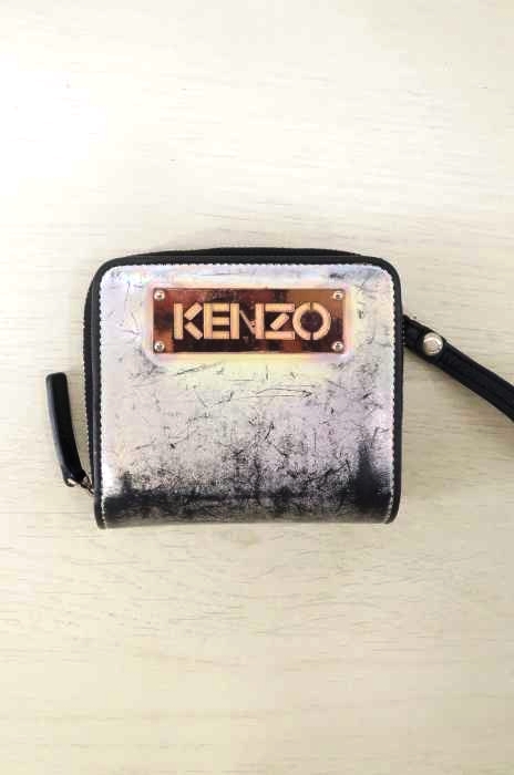KENZO（ケンゾー） リフレクター ロゴプレートウォレット レディース 財布・ケース