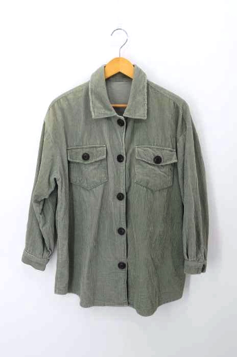 USED古着（ユーズドフルギ） コーデュロイビッグシャツジャケット レディース アウター