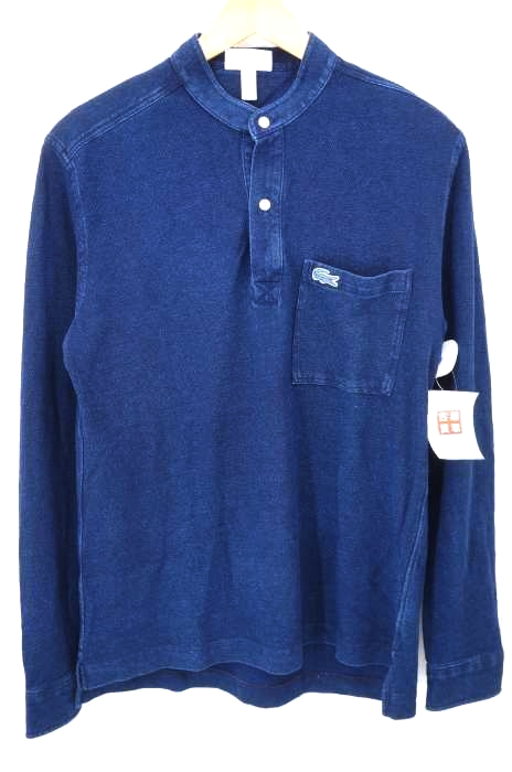 LACOSTE（ラコステ） インディゴピケ カットソー ポロシャツ メンズ トップス