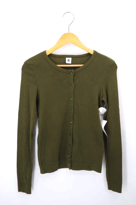 PETIT BATEAU(プチバトー) カットソーカーディガン レディース トップス