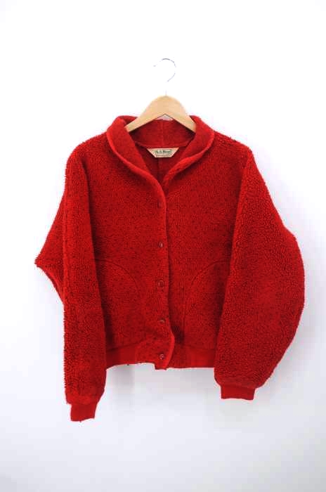 L.L.Bean(エルエルビーン) 80s ドットフリースジャケット スナップ レディース アウター