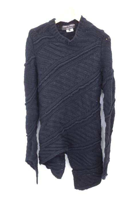 COMME des GARCONS HOMME PLUS（コムデギャルソンオムプリュス） AD2015 15AW 捻じれ デザインウールニット メンズ トップス