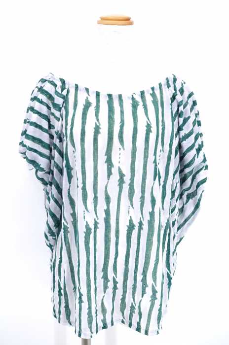 TSUMORI CHISATO (ツモリチサト) きつねストライプT レディース トップス