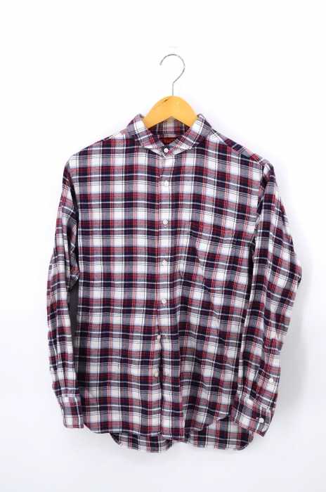 KATO NAVY&GROUND(カトー) チェック柄ネルシャツ メンズ トップス