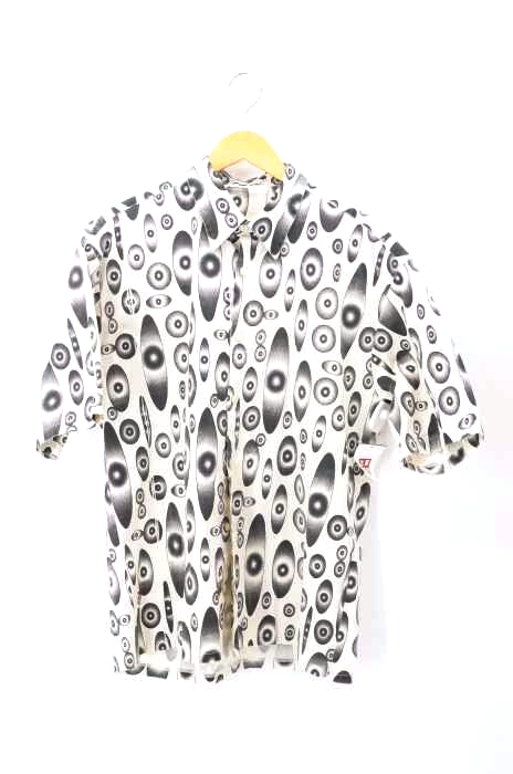 USED古着（ユーズドフルギ） ROBES fashon wear OLD サイケデリック柄半袖シャツ メンズ トップス